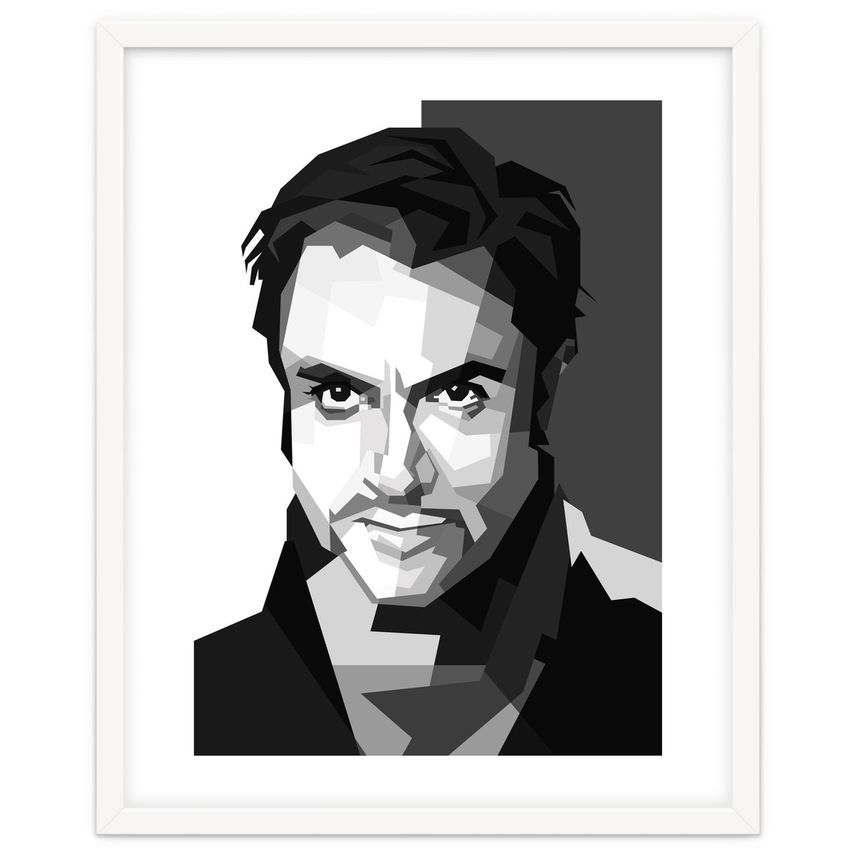 Simon Le Bon British Singer Black Illustration