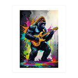 Gorilla Plays Guitar (Print Only) thumbnail