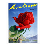 Red Rose on Montreux, Switzerland (Print Only) thumbnail