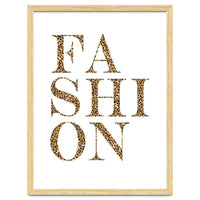 Fashion, Leopard Print Letters, Modern Chic decor