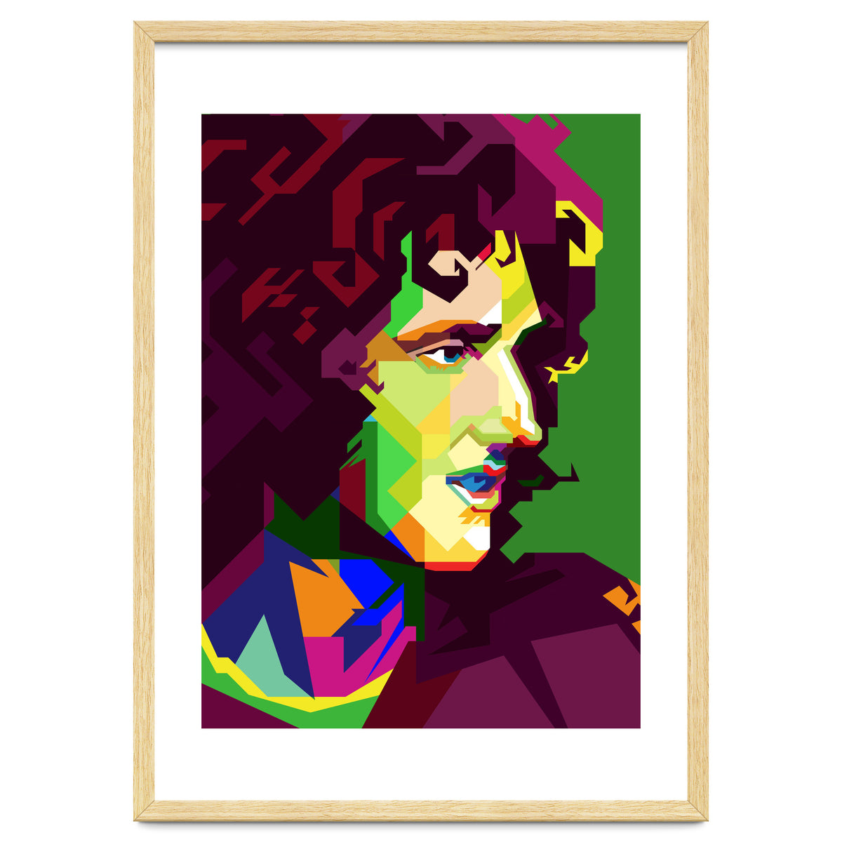 Brian Harold May Pop Art WPAP
