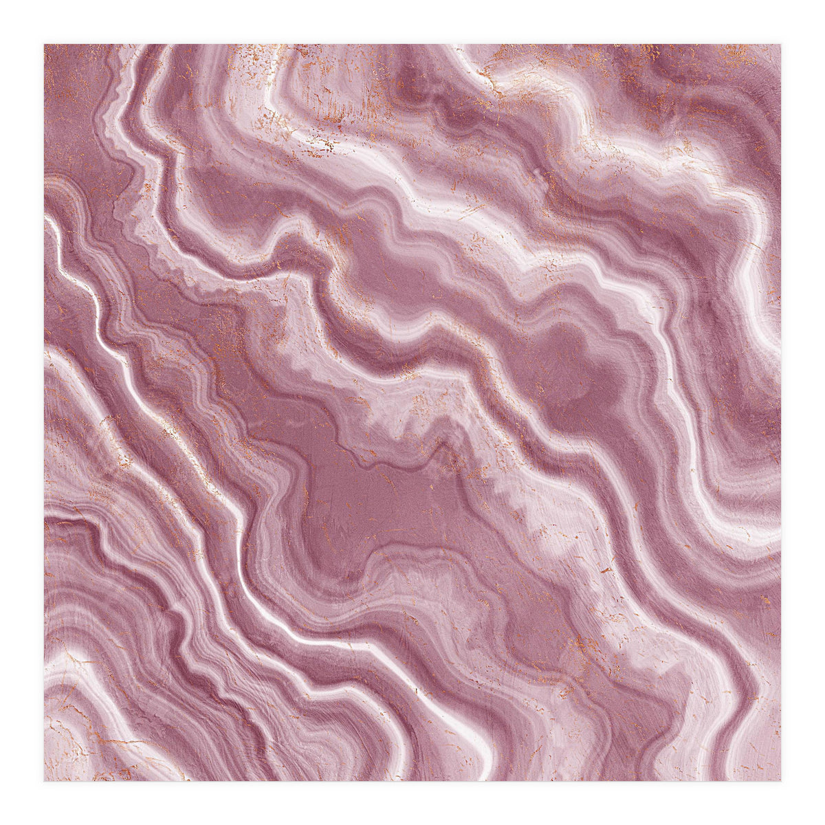 Pink Agate Texture 06  (Print Only)