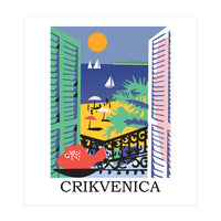 Crikvenica, View From a Window (Print Only)
