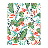 A New Paradise #Bird of paradise painted tropical art & pattern (Print Only) thumbnail