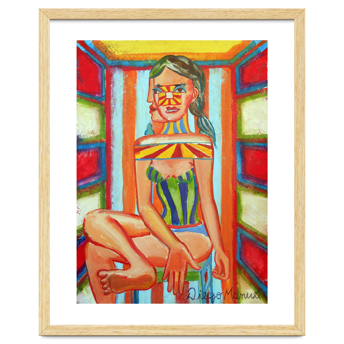 Mujer En La Silla 10