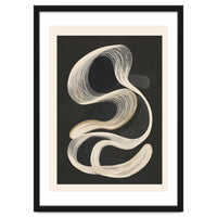 Monochrome Flow Abstract Line Movement