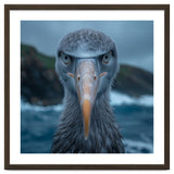 Majestic Albatross Facing Camera Over Ocean thumbnail