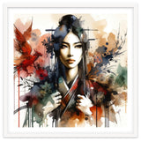 Phoenix Spirit Asian Warrior Portrait thumbnail