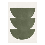 GREEN WATERCOLOR SHAPES NO.3 (Print Only) thumbnail