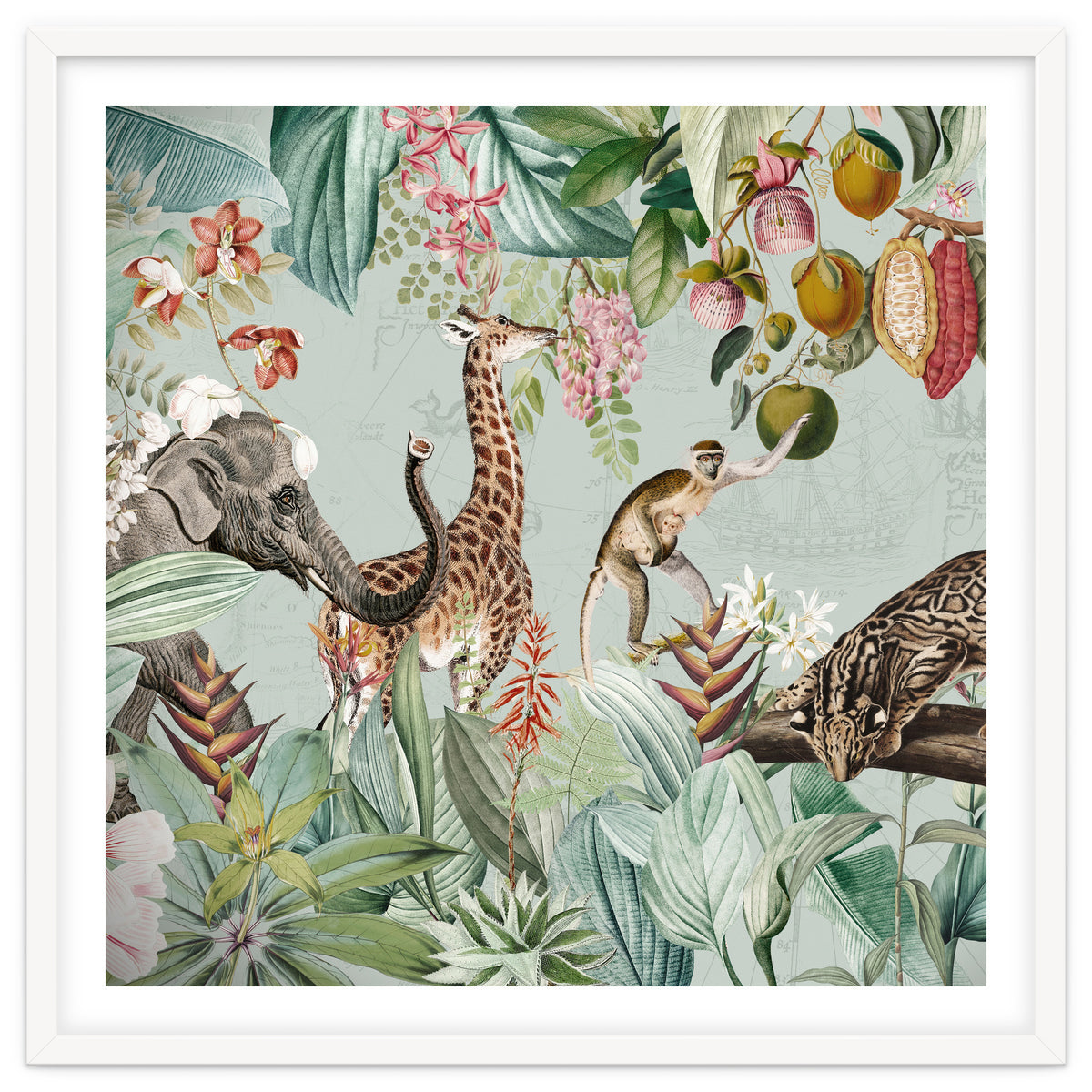 African Tropical Jungle Safari