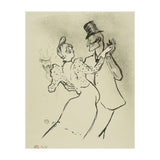 La Goulue. Henri de Toulouse-Lautrec; French, 1864-1901. Date: 1894. Dimensions: 308 × 254 mm (im... (Print Only) thumbnail