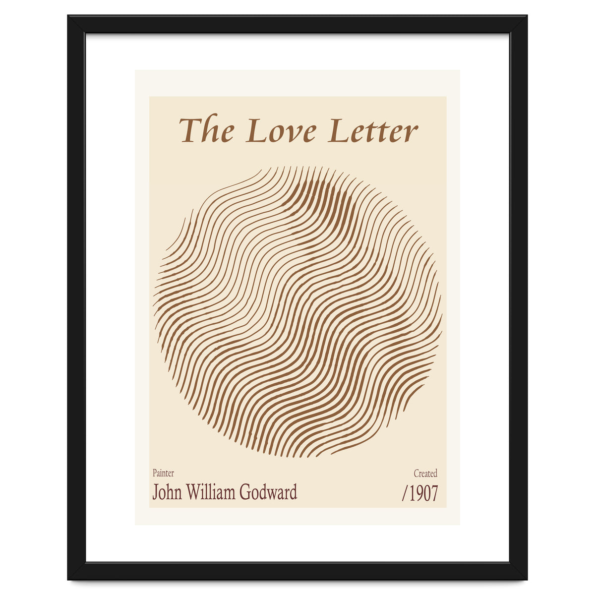 The Love Letter – John William Godward (1907)