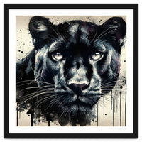 Watercolor Panther