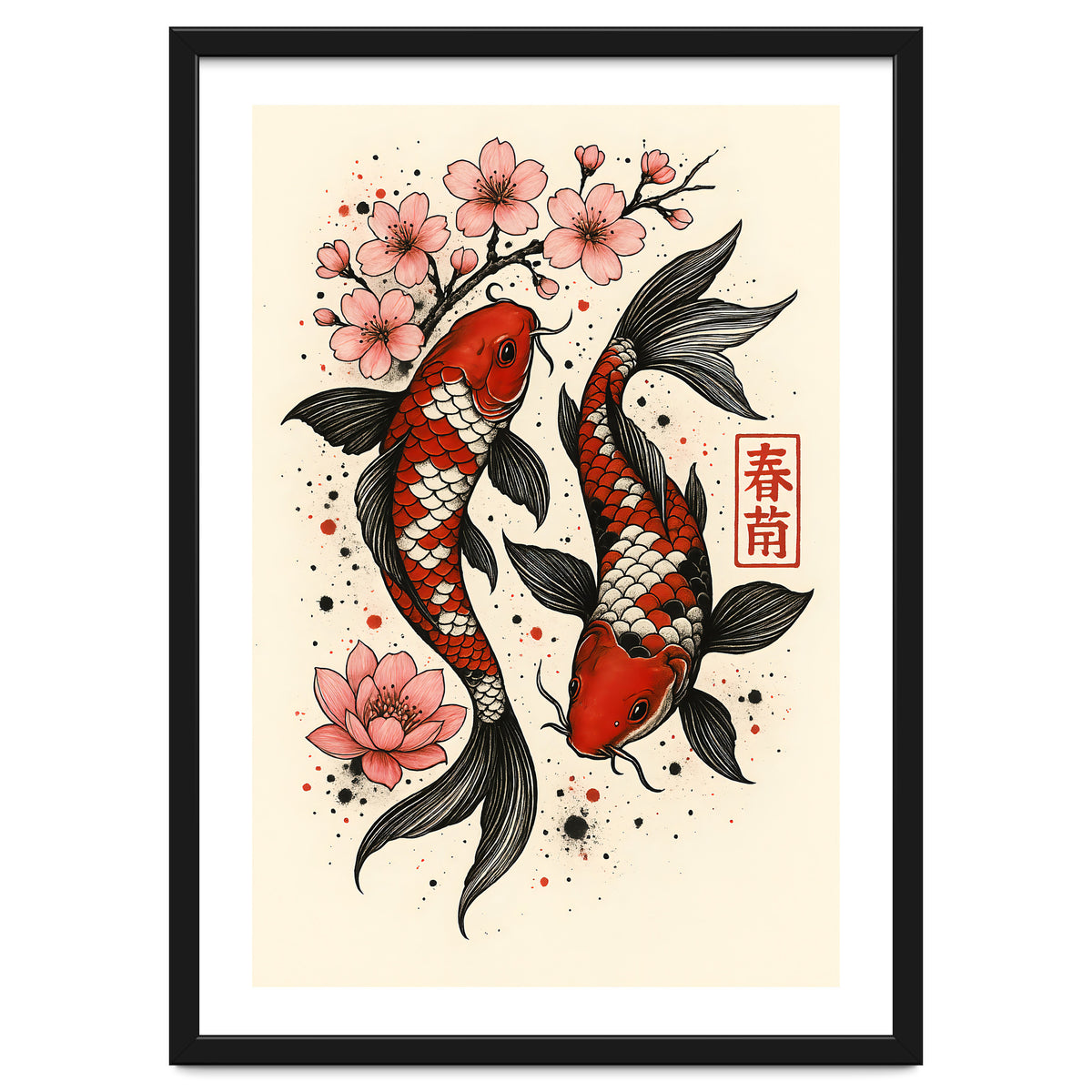 Koi fish Japanese