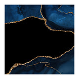Navy & Gold Agate Texture 04  (Print Only) thumbnail