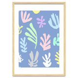 Matisse Colorful Leaves Blue thumbnail