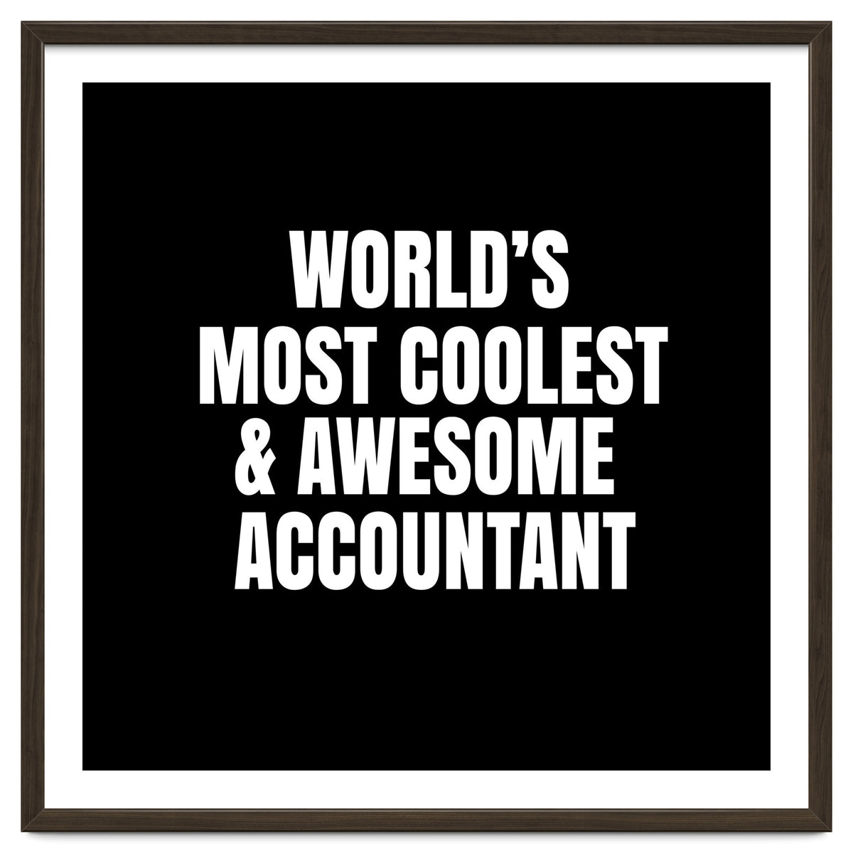 World's most coolest and awesome accountant