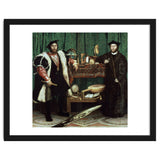 Germany school. The Ambassadors (with anamorphosis in the lower part of the painting). 1533. Oil ... thumbnail