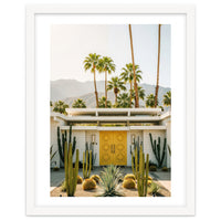 Palm Springs Mid-Century Modern Art, Desert Vibe Architecture, Retro Aesthetic Travel