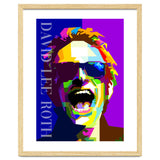 David Lee Roth Rock Singer Art WPAP thumbnail