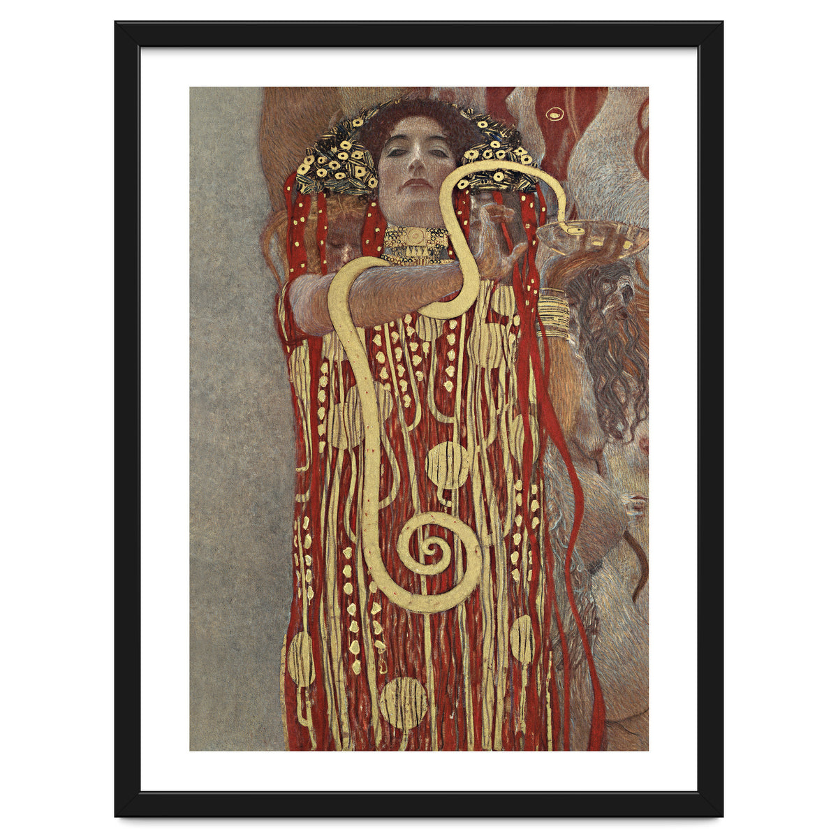 Gustav Klimt – Hygieia (1907) | Iconic Art Nouveau Masterpiece