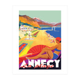 Beach at Annecy Lake, France (Print Only) thumbnail