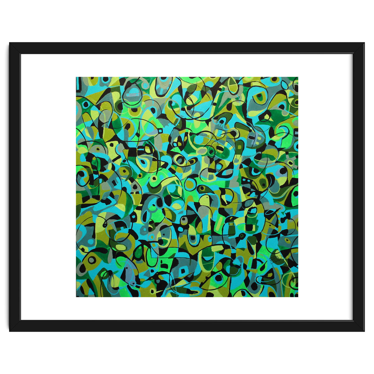 The Birdcall, Acrylic On Canvas, 36"x36"