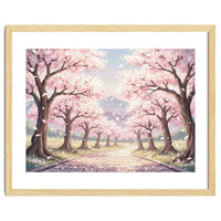 Sakura Path: Serene Cherry Blossom Avenue
