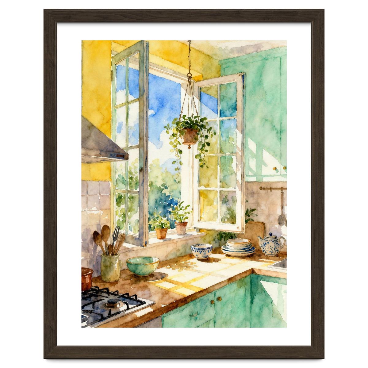 Matisse Inspired Kitchen Room