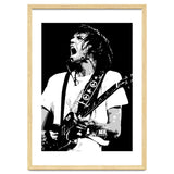 Neil Young Musician Legend in Grayscale thumbnail