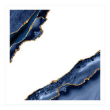 Navy & Gold Agate Texture 27 (Print Only) thumbnail