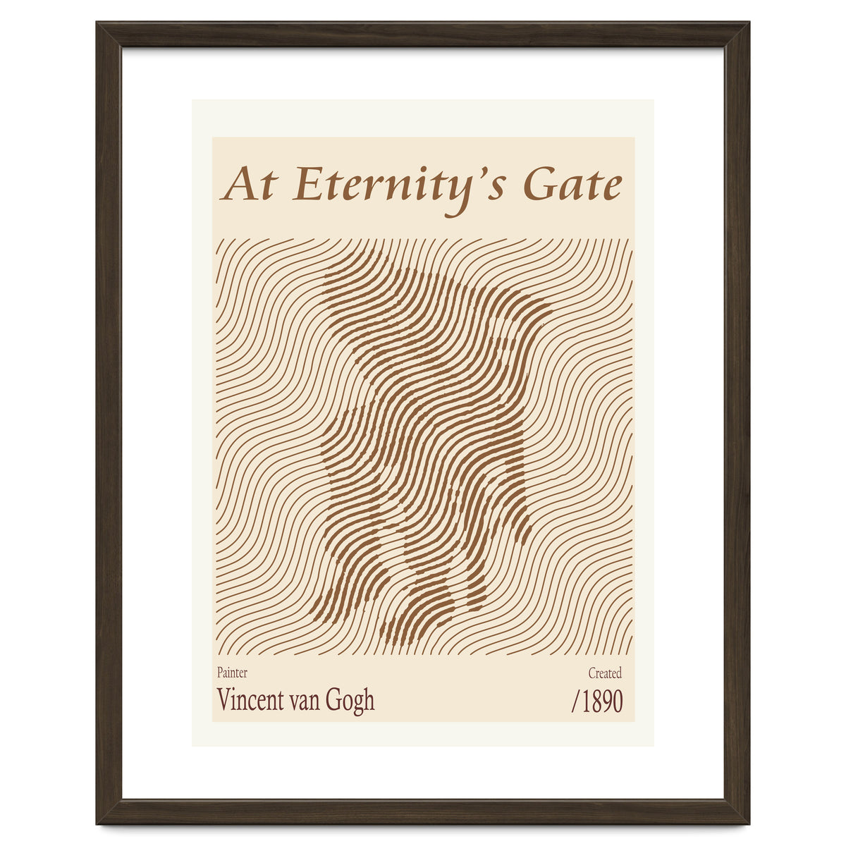 At Eternity’s Gate Vincent Van Gogh (1890)