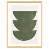 GREEN WATERCOLOR SHAPES NO.3 thumbnail