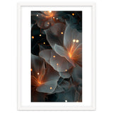 Ethereal Glowing Flora: Abstract Translucent Petals thumbnail