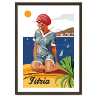 Istria, Swimmer on the Beach