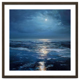 Midnight Blue Moonlit Seascape thumbnail