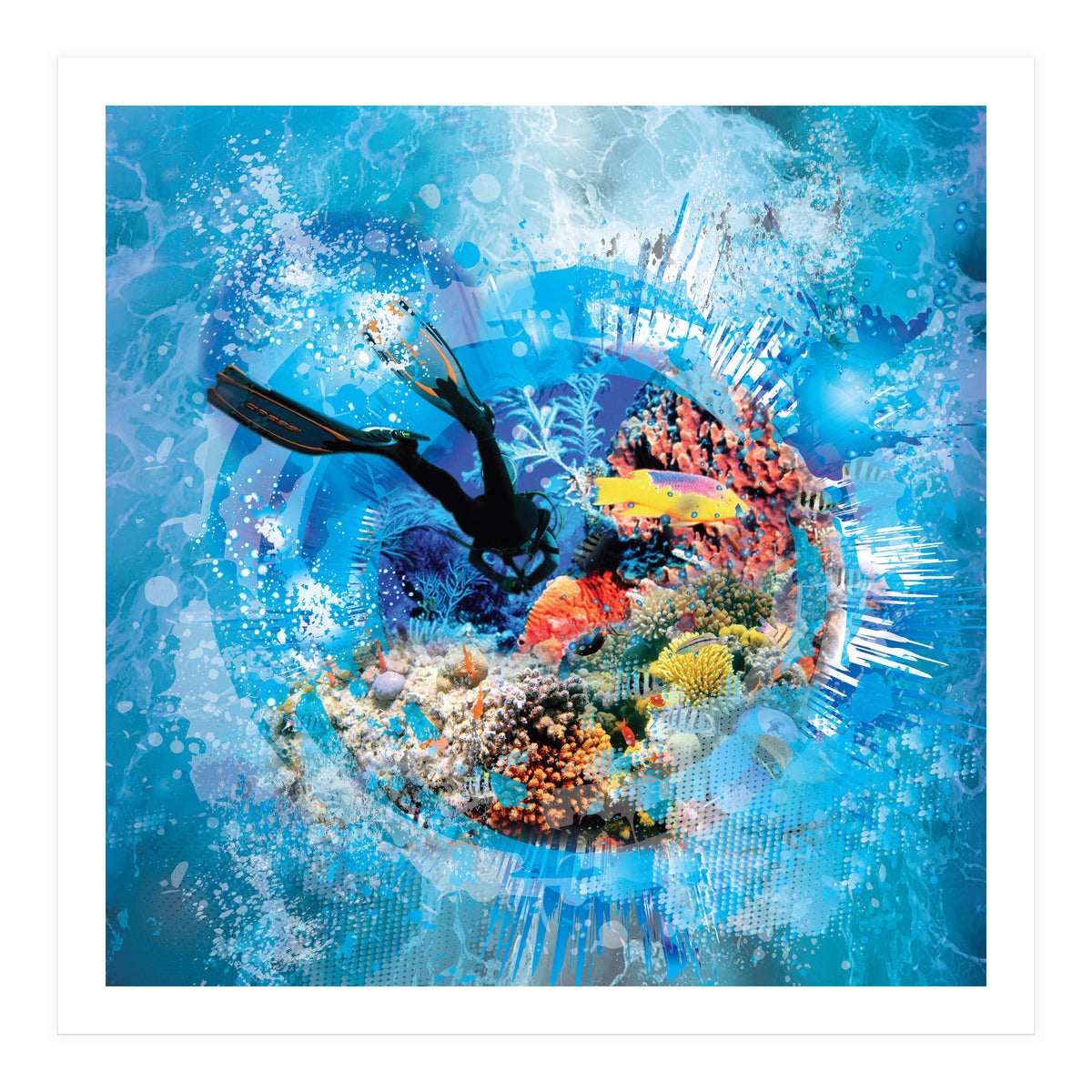 Scuba Diver (Print Only)