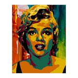 Marilyn Monroe Colorful abstract 3 (Print Only) thumbnail