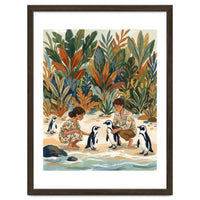 Wildlife Beach Gathering