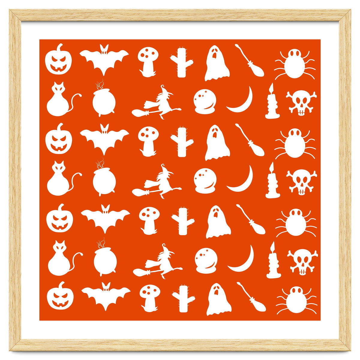 Halloween Icons Pattern