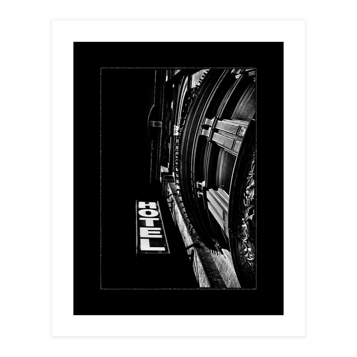 Gladstone Hotel No 2 with Border (Print Only)