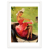 Pinup Girl On A Chariot Fast Ride thumbnail