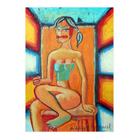 Mujer En La Silla 16 (Print Only)