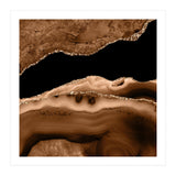 Brown & Gold Agate Texture 13 (Print Only) thumbnail