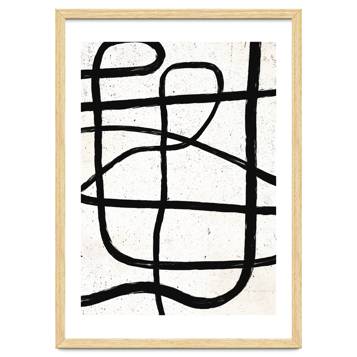 Nordic Scandinavian Marker Ink Line I