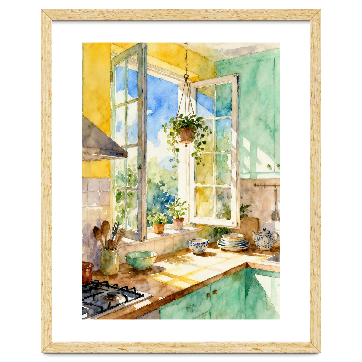 Matisse Inspired Kitchen Room