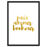 Peace Love Happiness #society6 #decor #buyart thumbnail