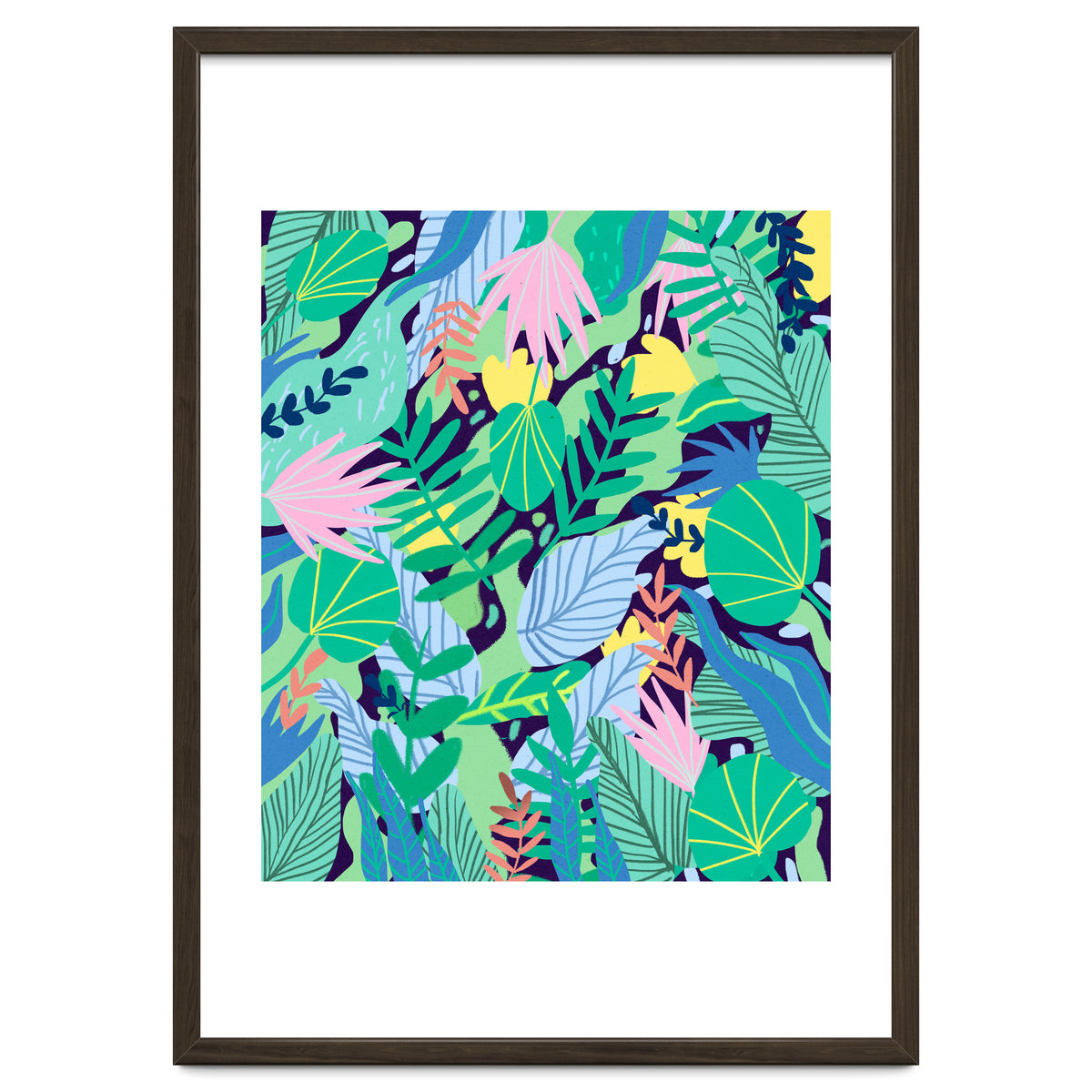 Wild Garden | Eclectic Contemporary Boho Jungle | Forest Meadow Botanical Nature Plants