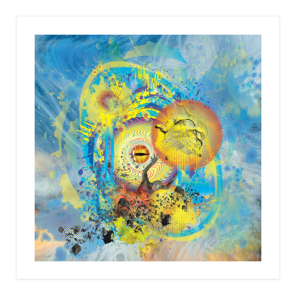 Alien Extraterrestrial Galaxy (Print Only)