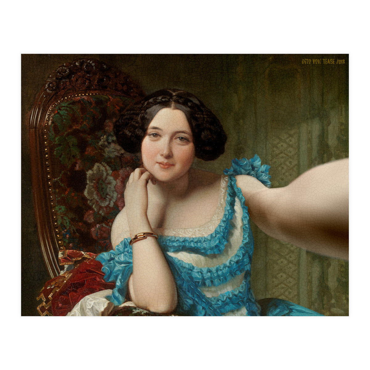 Amalia de Llano U Dotres - Federico de Madrazo - Selfie (Print Only)